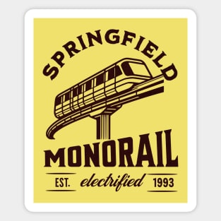 Springfield Monorail - Est. 1993 Magnet